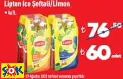 LİPTON İCE TEA ŞEFTALİ / LİMON LİPTON İCE TEA ŞEFTALİ / LİMON